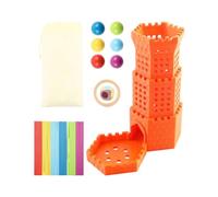 Stick Pull Game, Children Ball Drop Toy, 7.28x8.27 inches Kids Board Sticks, Strategic Thinking Playset with Fun, Motor Skills Activity with Coordination, Accessories Home for Classroom Preschool Use