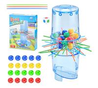 Stick Pull Game - Fun Family Challenge Challenge, Perles et bâtons colorés, unité de Jeu Durable, Jeu de stratégie Facile à Assembler et passionnant | Jeus bâton interactif pour Les développ