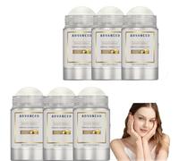 Stick raffermissant pour le visage au rétinol,stick de soin pour le cou et le visage,stick de sérum hydratant pour les rides,maintient l'hydratation de la peau, améliore l'élasticité de la peau (6pcs)