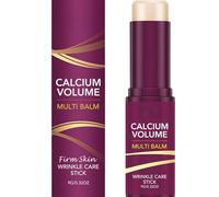 Stick Soin Anti-Rides Visage et Cou, Baume Multi-Usage au Calcium Raffermissant, Stick Liftant Anti-Âge pour Ridules et Peau Relâchée, Baume Collagène Raffermissant Ovale et Sillons du Sourire (1pcs)