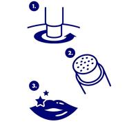 Stick soin Gommage à lèvres hydratant LABELLO Aloe Vera - Pack de 6X5,5 ml