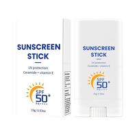 Stick solaire minéral SPF50+ P Texture soyeuse et non collante, facile à réappliquer à tout moment, adapté au visage et au corps - 15 g