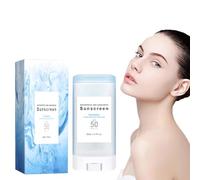 Stick Solaire SPF50 Sans Parfum,Stick de Crème Solaire pour le Visage et le Corps,Crème Solaire Hydratante pour le Visage,Très Haute Protection,Apaise,Nourrit,Résistant à L'eau (1PCS)