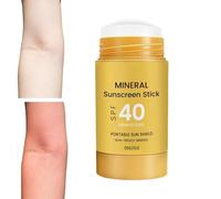 Stick Solaire Visage | Barre Écran Total Corps SPF40 - Stick Solaire Plage,Pour Les Voyages, Les Vacances, Le Camping, Les Trajets Quotidiens, La Maison, L'Extérieur, Les Sports De Plage