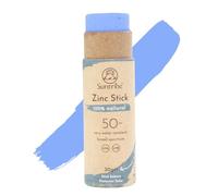 Stick Solaire Zinc Mineral Naturel SPF 30 Suntribe - 30 g, Bio+Biodégradable, 100% Naturelle - Sans Danger Pour Les Récifs, Oxyde de Zinc Non Nano, Trés Résistante à l'Eau, Surf+Sport - Bleu Océan