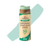 Suntribe Sports Zinc Stick stick protecteur minéral pour zones sensibles SPF 50 Mint Green 30 g