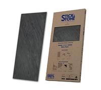 Stick&Stone by StoneLeaf - Feuille de pierre 100% naturelle adhésivée - Modèle NEW YORK - Paquet de 10 feuilles 30x60 cm