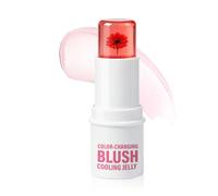 Stick teinté pour joues, Color3 | à la gelée rafraîchissante, finition rosée à couleur changeante pour les joues, brillant à lèvres, 0, 21 oz