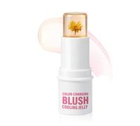 Stick teinté pour joues, Color4 | à la gelée rafraîchissante, finition rosée à couleur changeante pour les joues, brillant à lèvres, 0, 21 oz