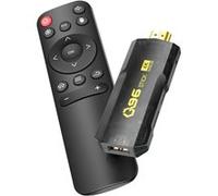 Avizar Stick TV Android 4K Ultra HD HDMI Streaming WiFi avec télécommande Noir