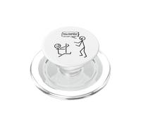 Stick Yourself Together Man Figurine Stickman imprimée PopSockets PopGrip pour MagSafe