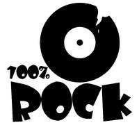 Sticker 100% rock