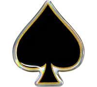 Sticker 3D As de pique HQ