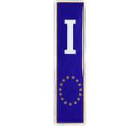 Sticker 3D Badge Drapeau Italie - Europe, Eurotarga HQ
