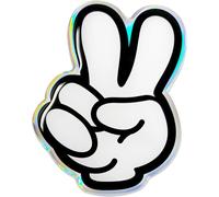 Sticker 3D Biker Salutations HQ