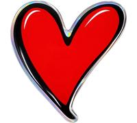 Sticker 3D cœur HQ