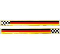 Sticker 3D Drapeau Allemagne Echecs HQ