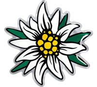 Sticker 3D Edelweiss HQ