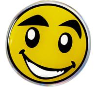 Sticker 3D Smile HQ, diamètre 48 mm