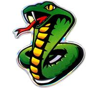 Sticker 3D Snake Sticker Cobra HQ