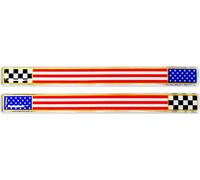 Sticker 3D USA Échecs HQ