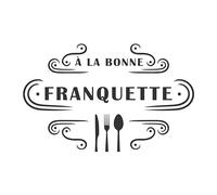 Sticker 70 x 50 - A la bonne franquette