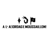 Sticker A l'abordage moussaillon!