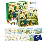 Sticker Activity Book Interactive Fine Motor Animal Coloring Learning Toys