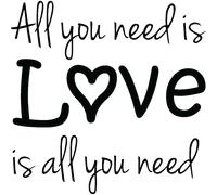 Sticker All You need is love design