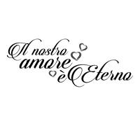 Sticker Amore è eterno
