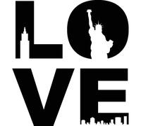 Sticker AMOUR de New York