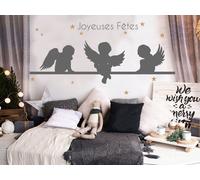 Sticker Anges de Noël Etoiles - Nombreuses tailles et couleurs disponibles