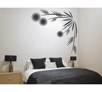 Sticker Angle Fleurs Soleil - Nombreuses tailles et couleurs disponibles