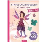 Sticker-Anziehpuppen Metallic - Im Feenreich