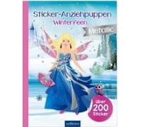 Sticker-Anziehpuppen Metallic - Winterfeen