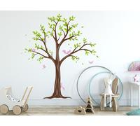 Sticker Arbre Ecureuils - Nombreuses tailles et couleurs disponibles