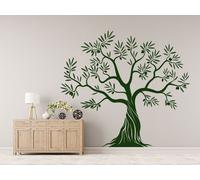 Sticker Arbre Olivier 2 - Nombreuses tailles et couleurs disponibles