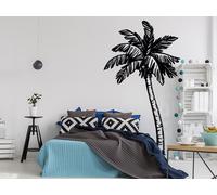 Sticker Arbre Palmier 2 - Nombreuses tailles et couleurs disponibles