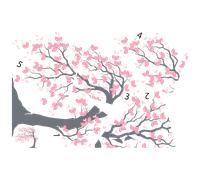 Sticker arbre poétique
