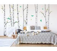 Sticker Arbres Bouleaux 3 - Nombreuses tailles et couleurs disponibles