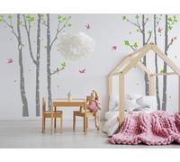 Sticker Arbres Bouleaux 5 - Nombreuses tailles et couleurs disponibles