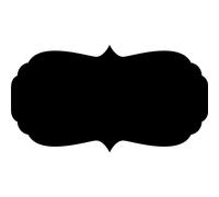 Sticker ardoise Bulle Design