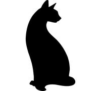 Sticker Ardoise chat II