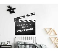 Sticker Ardoise Clap Cinéma - Nombreuses tailles et couleurs disponibles