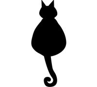 Sticker Ardoise Le chat