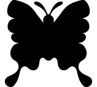 Sticker Ardoise papillon