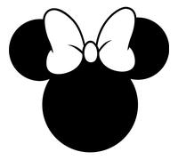 Sticker ardoise Silhouette Souris