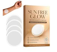 Sticker Autobronzant | 4 pièces autobronzant corporel,Patchs Autobronzants Naturels,pour adultes actifs hommes femmes temps chaud plage extérieur