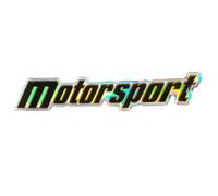4R Quattroerre.it 393 Autocollant 3D Motorsport Noir