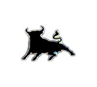 Sticker Autocollant 3d - Oem - Taureau - 68 X 45 Mm - Résistant Aux Uv - Couleurs Vives